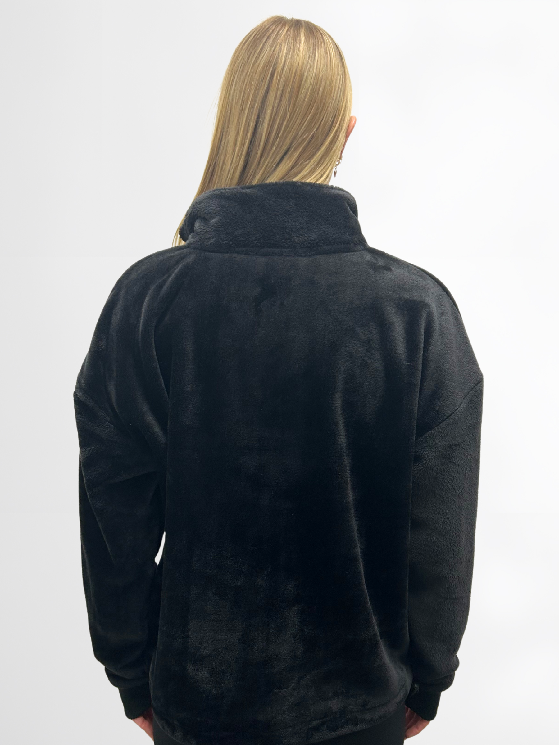 1/4 Zip Teddy Jumper